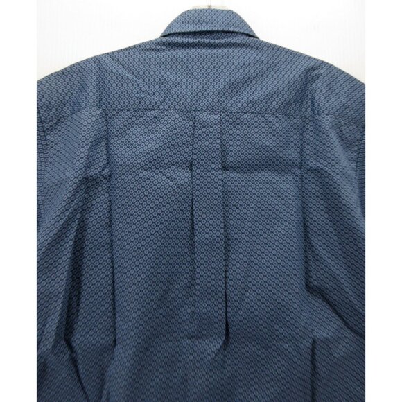 Peter Millar Shirt Small Crown Button Down Geometric Pocket Preppy NEW - Picture 8 of 11